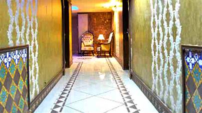 راهرو هتل کریم خان شیراز راهرو هتل کریم خان شیراز